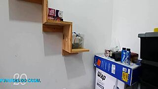 Amateur gay’s full frontal masturbation