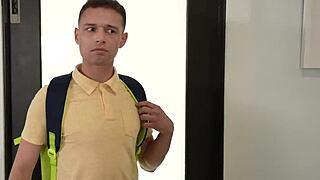 Naive fillet of the completely naked brunette mommy goes hardcore