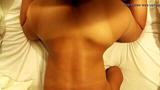 Erotic and erotic wife and Mexican husband having a creampie from behind