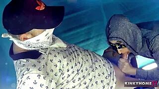 Hot Girl Sucking Dick And Swallowing Facial!