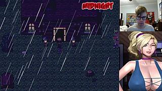 Professor Cherry Resembles Hot Poison Ivy in Uncensored Zombies Retreat with Blowjob and Groping