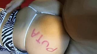 Stripper wife video: amateur wife Karina with her husband Lucas fuck like real nymphos in high-definition
