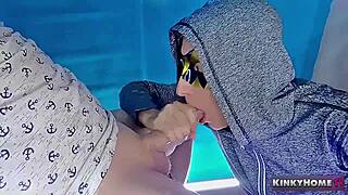 Hot Girl Sucking Dick And Swallowing Facial!