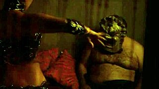 Claudia Gerini and Crisula Stafida in Tulpa Perdizioni Mortali 2012 Topless Scene