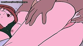 Uraraka Feels Intense Pleasure As Huge Cock Fills Her Pussy With Cum And Squirt From Tits In My Hero Academia Cosplay