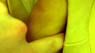 wb coworker engages in high arch rubbing during a casual office moment