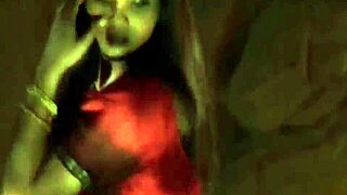 Indian indigenous girls touch with their sultry dance moves and punish men