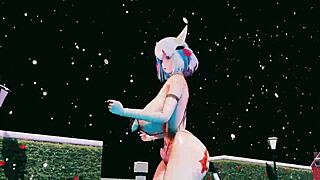 HD Horse Riding – Masturbation Video with MMD