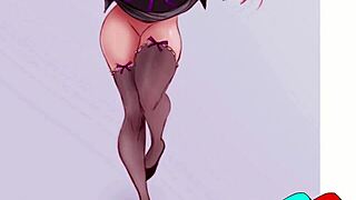 Bathroom handjob caught on camera