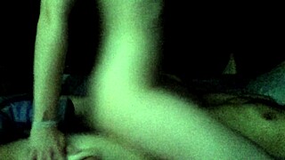 Eighteen Blonde Girlfriend Riding Cock with Intense Details