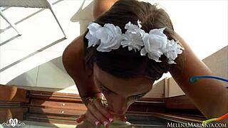 Watch melena maria rya deep suck and fuck pussy hard