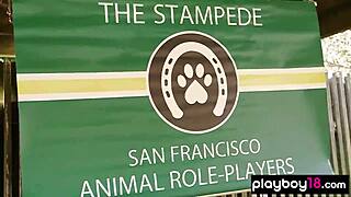 Kate INTRODUCES the mature pony ROLEPLAY enthusiasts OUTDOOR