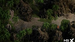 Stick tongue deep in redhead's ass in hentai anime!