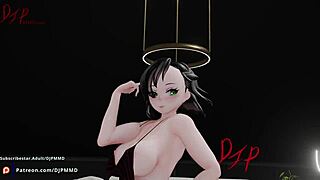 cute futa rachel dancing to pop mmd