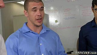 this gay boy toy eats cum and gives a straight guy an amazing sex massage