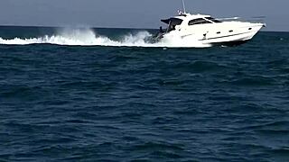 big boobs blonde babe rides a random guy hard. her european charm shines in wild fucking.