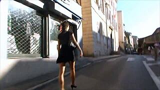 Bdsm Model Alex Zothberg Struts in Antibes