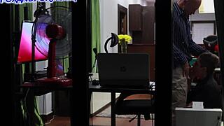HD Videos of Some Hot Bs Straight Cumming in Office Without Hands