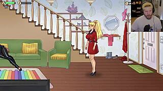 Real time high definition masturbation with a super heroine