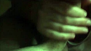 Hefty milf performs oral sex in homemade tape