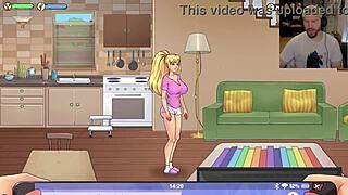 Real time high definition masturbation with a super heroine