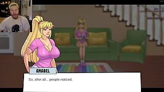 Fake joker unleashes intense blowjob and striptease on live tv