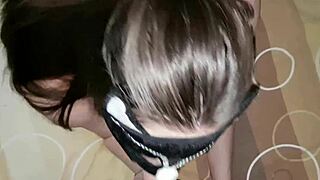 catwoman in pov gives blowjob then takes it doggystyle