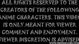 Ecchi girls in bikinis engage in hentai madness part 2