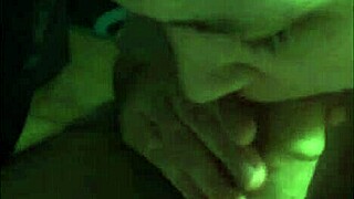 Hefty milf performs oral sex in homemade tape