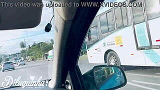 driver flirted with me and i sucked his dick