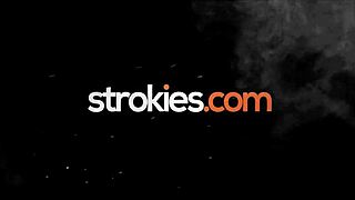 Strokies Black Beauty Bellah Dahl Tames Morning Wood With POV Handjob