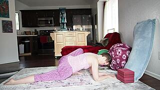 lesson 309 teaches yoga poses with instruction for beginners