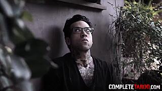 Taboo Teen Sucks Cock