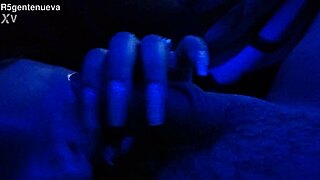 amateur teen gives a big blowjob in casual story