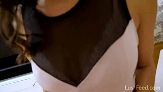 hot milf lilu moon sucks dick after date