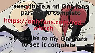 Sakura moans during anal blowjob 😍