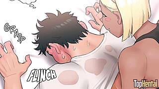 Emotional Yoga Session With Anime Characters