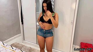 Enjoying the tattooed beauty with a big ass.