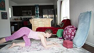 lesson 309 teaches yoga poses with instruction for beginners