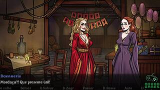 Game Of Whores Ep 28: Sansa Stark's Birthday Anal Domination