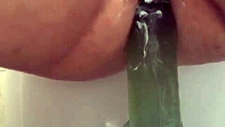 FISTING HER ASS DEEP AND HARD