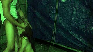 Total domination rough outdoor public fuck with mature teen