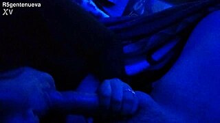 amateur teen gives a big blowjob in casual story