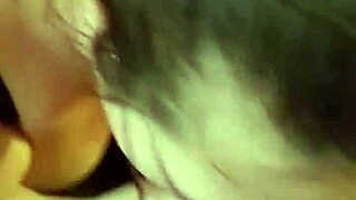 mizz may gives interracial blowjob to fat bbw cock