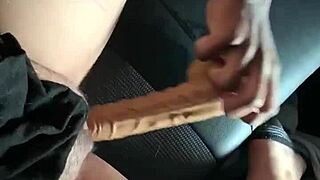 i was at the carwash getting my ride cleaned when this babe started fucking me hard, her pussy dripping wet, and i came all over her