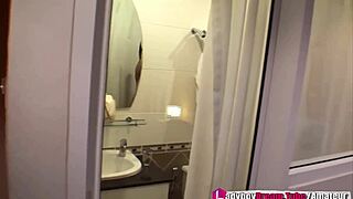 Asian Milf goes rogue and gets her ass fucked by a horny TS