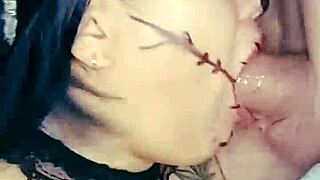 Deep blowjob, would you like to be sucked like this?