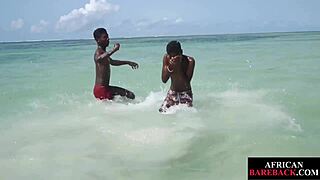 Bareback Nubian Twink Craves Raw Sex Until Cumshot
