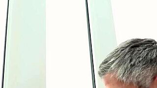 How does this Asian teen handle throating and riding?