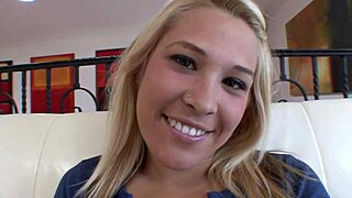 Wow! My teen stepdaughter Kimberly Kiss craves cum hard!